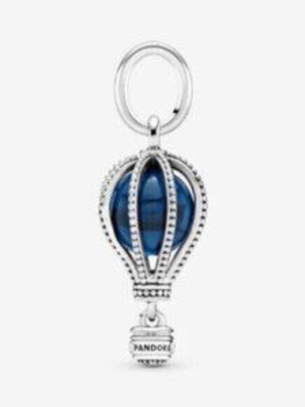 Pandora Blue Hot Air Balloon Travel Charm - Picture 3 of 5